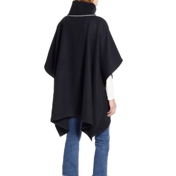 Halogen Turtleneck Poncho - Picture 3 of 9